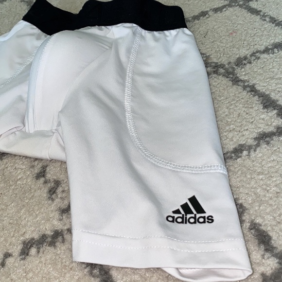 Adidas Boys’ Triple Stripe Slider w/Protective Cup - Picture 2 of 4